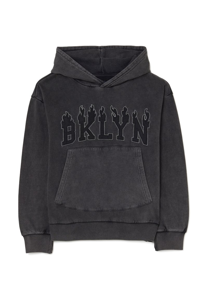 OVS Jersey con capucha - gunmetal