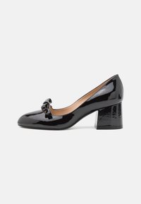 Stuart Weitzman FELICITY BOW BLOCK - Classic heels - black - Zalando.co.uk