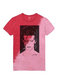 Paradiso Clothing DAVID ALADDIN SANE  - Print T-shirt - red