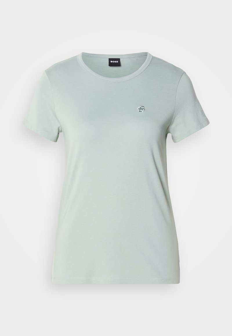 Boss T-shirt basic lichtgroen
