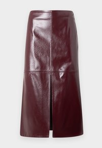 RANTASA - A-line skirt - dark purple