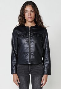 Koroshi - Faux leather jacket - black Thumbnail Image 1