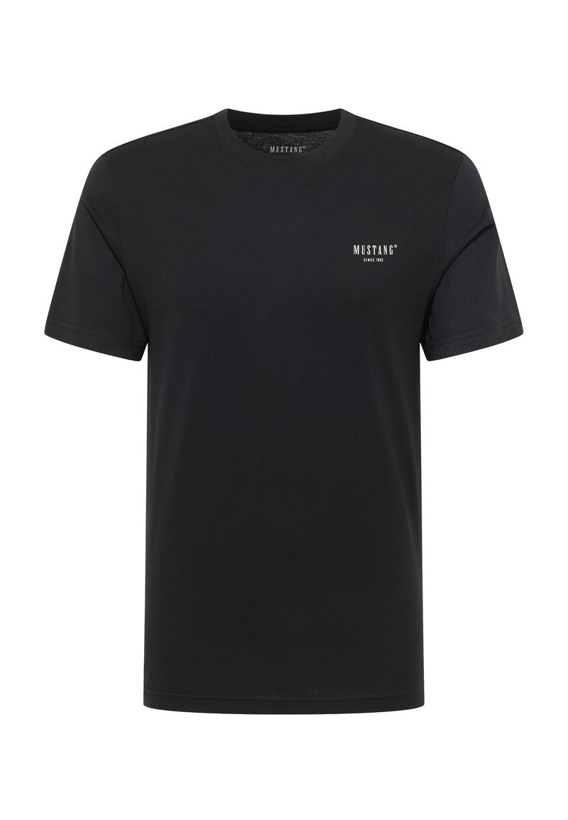 mustang T-shirt basic antraciet