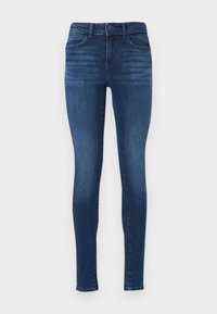 NMLUCY - Uske traperice - dark blue denim