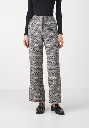 BOUCLÉBBMADALENA PANTS - Tygbyxor - blue