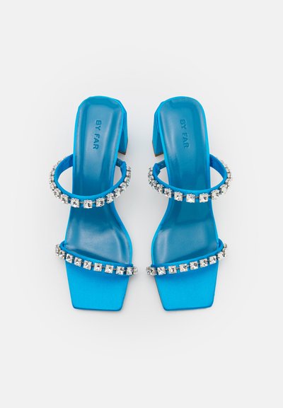 BY FAR TANYA - Μιουλ με τακούνι - blue