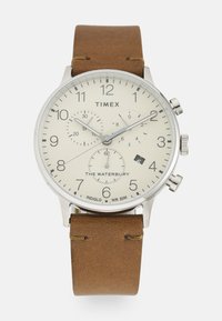 Timex WATERBURY - Pulkstenis ar hronogrāfu - cream/brown