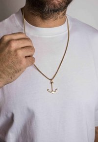 Akitsune - PORTUS ANKER - Necklace - gold coloured Thumbnail Image 1