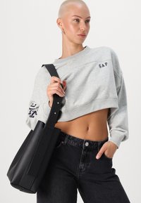 Vero Moda Petite VMREMY MR WIDE  - Wide Leg - black denim