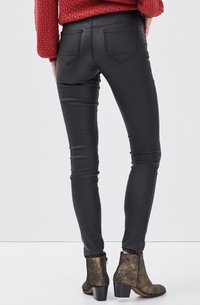 BONOBO Jeans TREGGING - Broek - denim noir enduit