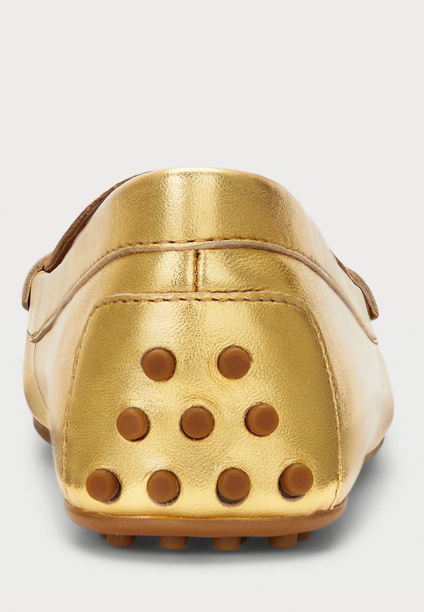 BARNSBURY METALLIC NAPPA LEATHER DRIVER - Moccasins - modern gold2