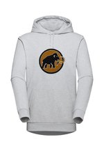 Sweat à Capuche Homme Mammut ML Classic - Coton Organique, Poche Kangourou - Look Urbain Décontracté