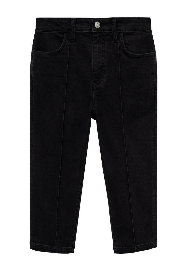 Mango Jeansshort zwart denim/blackdenim