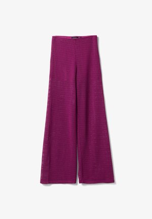 PIOMBO, Pantalon classique - purple