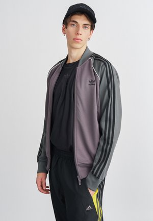 Trainingsjacke - grey strata/black