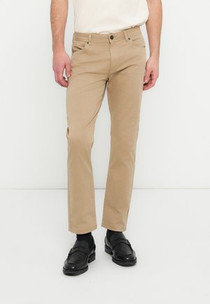 JPSTCLARK FINN PANTS - Calças de ganga de perna direita - lemon pepper