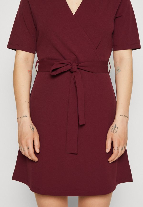 JDYGEGGO HONEY DRESS - Day dress - wine2