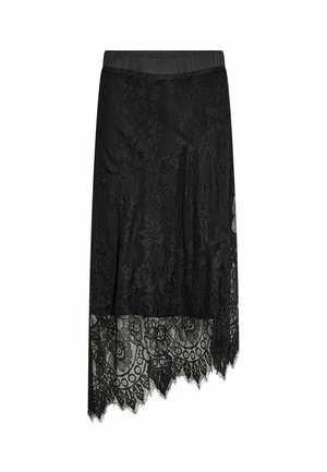 NÜ Denmark, ESSIE SKIRT - Jupe trapèze - black