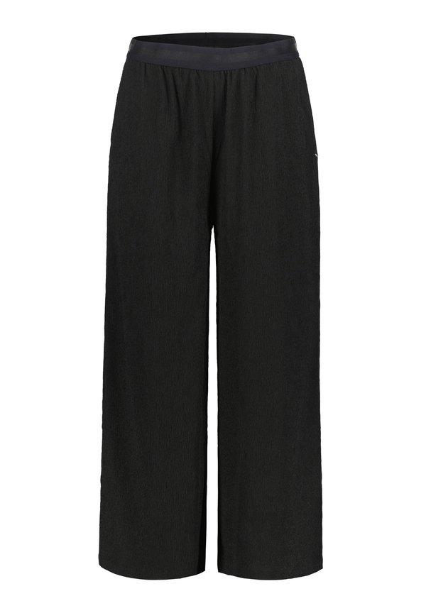 CAPRI HILLEIS - Stoffhose - schwarz