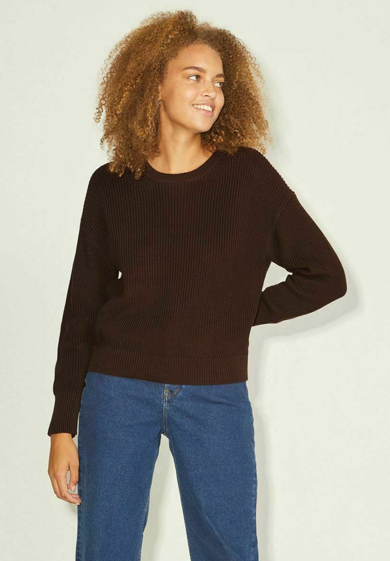 JJXX JXMILA TWIST CREW NECK - Jumper - demitasse