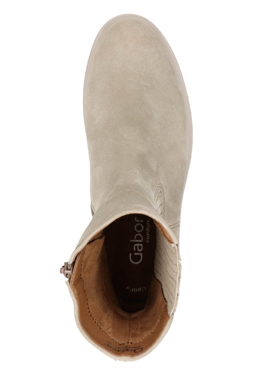 Gabor Korte laarzen - beige/Beige - Zalando.nl