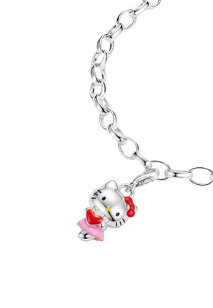 THOMAS SABO, HELLO KITTY CHARM MIT HERZ - Pendentif - silver-coloured