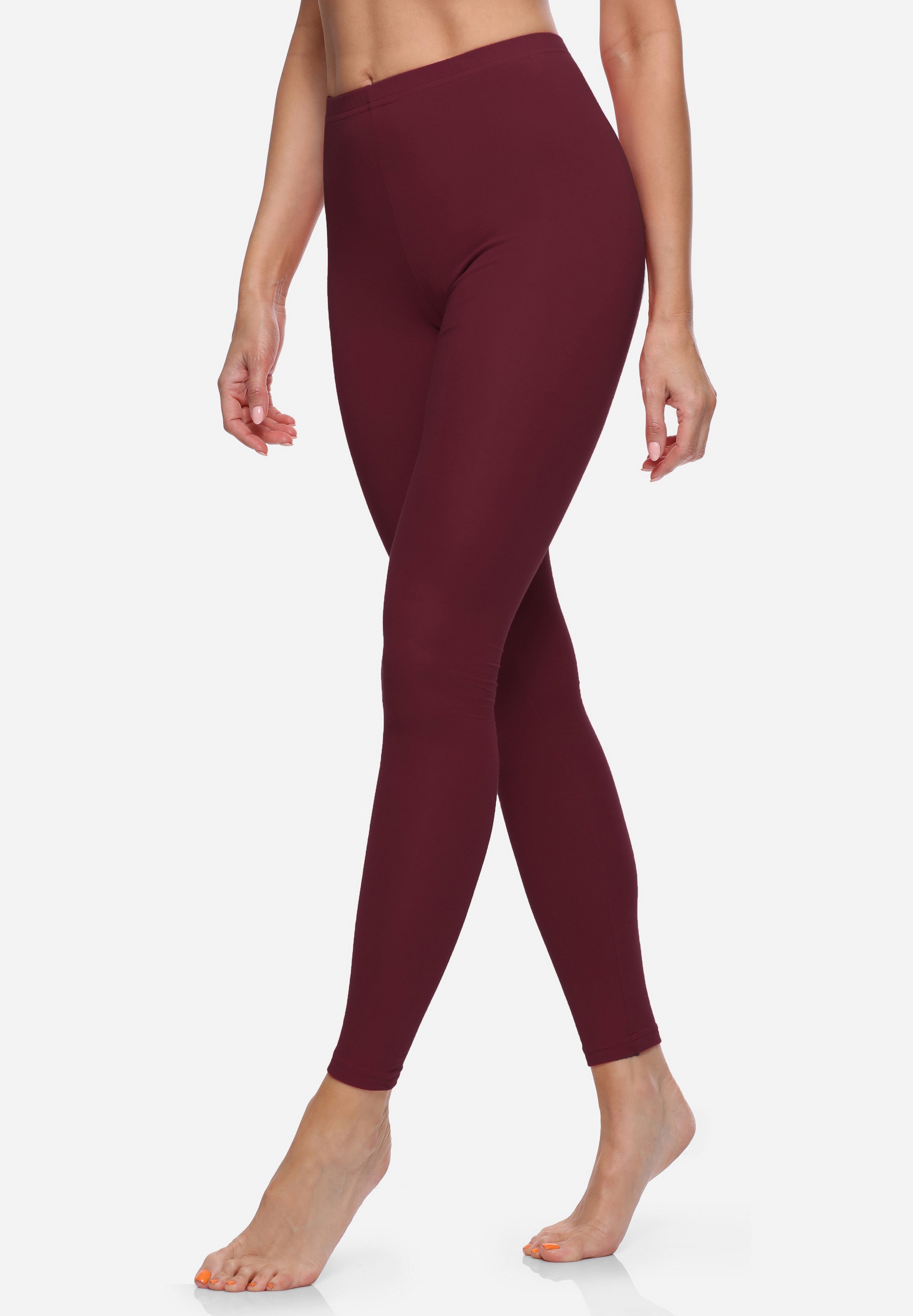 Bellivalini Leggings - wine/burdeos - Zalando.es