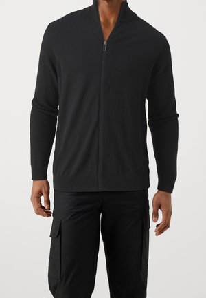 Selected Homme Chaqueta de punto - black