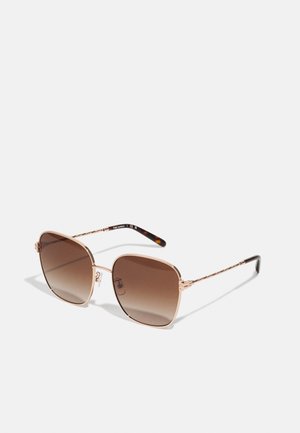 Lunettes de soleil - rose gold-coloured/light brown/gradient dark brown