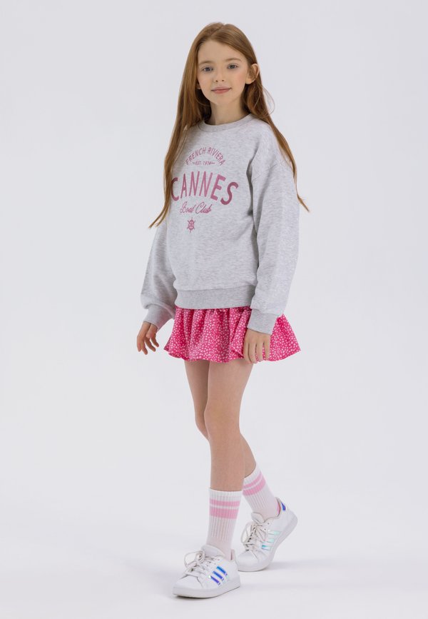 PRINTED CREW NECK LONG SLEEVE - Sweatshirt