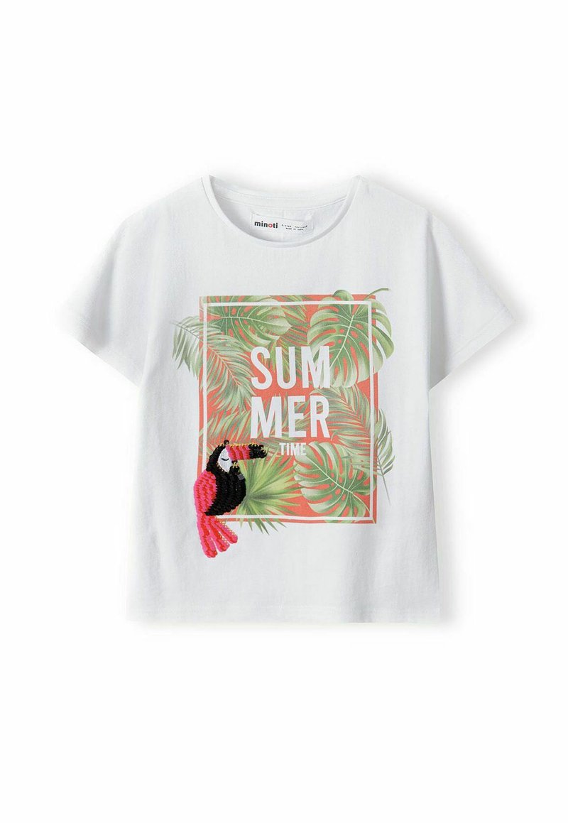 MINOTI T-shirt print wit MINOTI T-shirt print wit