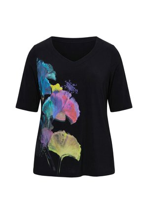 Ulla Popken, T-Shirt print - black