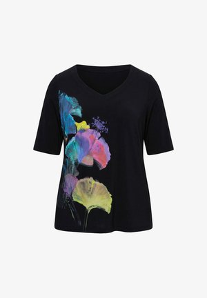 Ulla Popken, T-shirts print - black