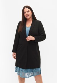 Zizzi - CLASSIC - Short coat - black Thumbnail Image 1