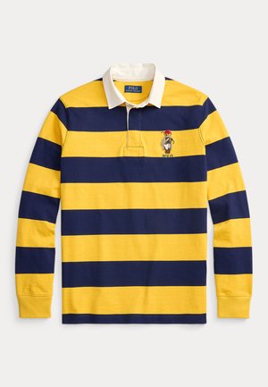 CLASSIC FIT POLO BEAR RUGBY SHIRT - Πόλο - black/yellow