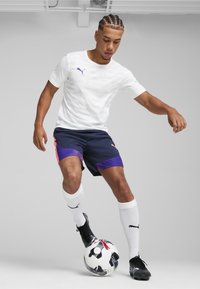 Puma INDIVIDUALRISE GRAPHIC - Tricou cu imprimeu - white