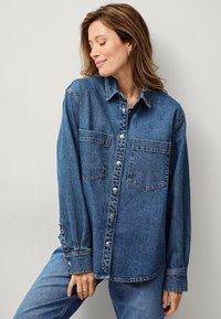 Ellos Collection MIT EINER LOCKEREN PASSFORM - Skjortebluser - mittelblau