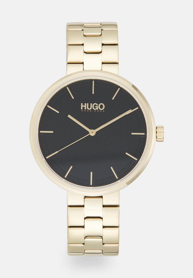 HUGO CRUSH - Montre - gold-coloured/black