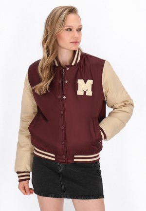 ROCKS - Bomber dzseki - burgundy