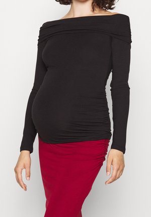 Long sleeved top - black