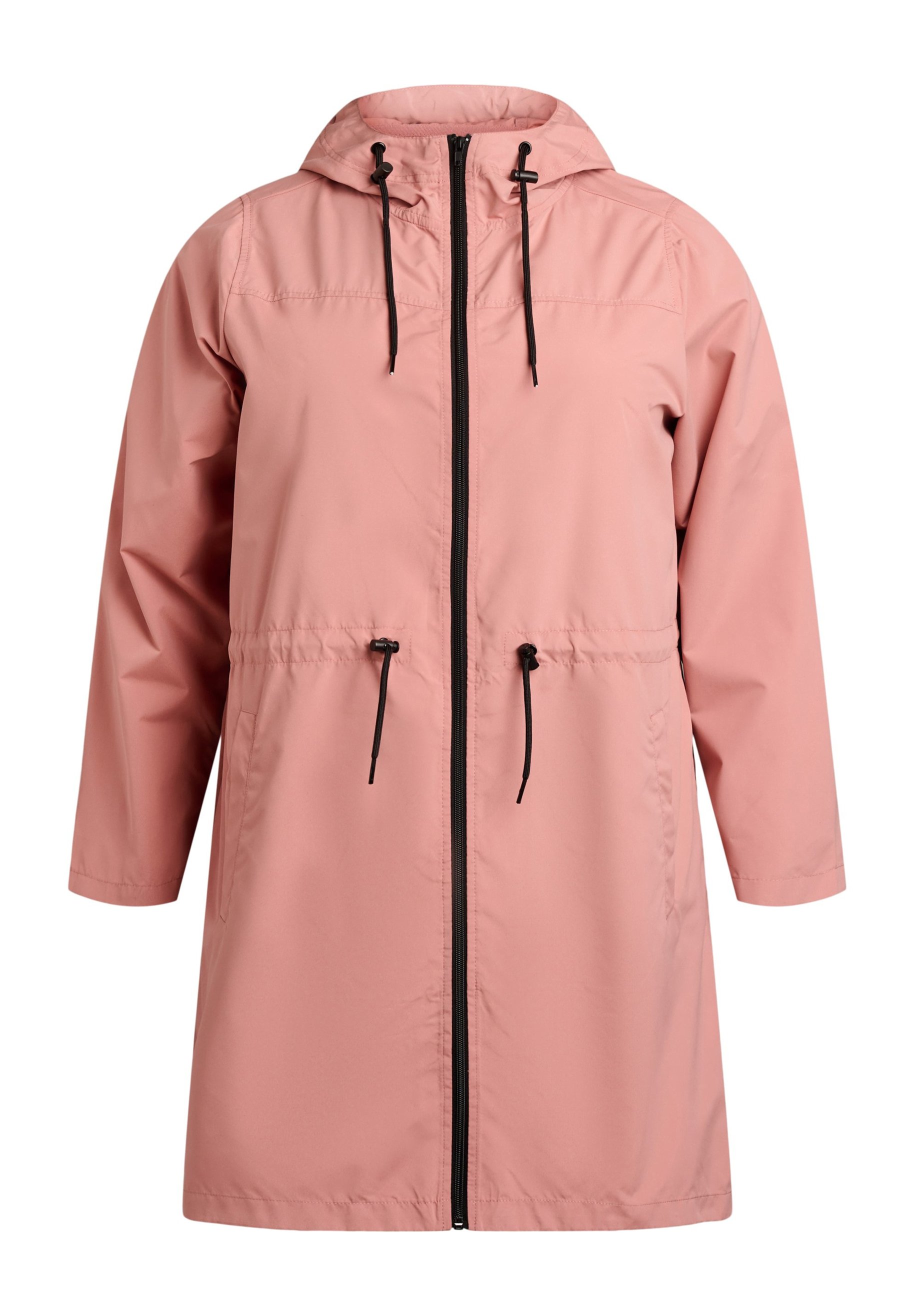 Zizzi FLASH MIT KAPUZE - Parka - ash rose/lichtrood - Zalando.nl