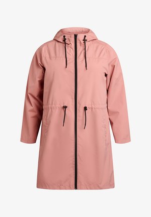 Zizzi FLASH MIT KAPUZE - Parka - ash rose