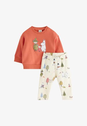 Lindex, LINDEX MOOMIN SET LINDEX - Sweatshirt - light dusty coral