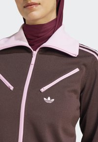 adidas Originals MONTREAL  - Camisola com fecho - shadow brown