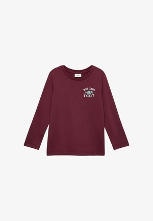 Ilgarankovis viršutinės dalies drabužis - bordeaux