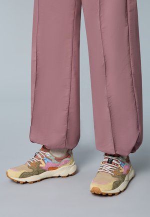 Flower Mountain YAMANO 3 - Tenisky - cream taupe militare