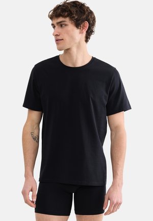 Sloggi, SLOGGI PACK 4 - Unterhemd/-shirt - schwarz