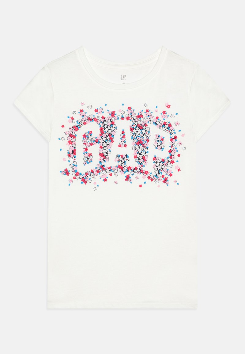 GAP JULY GIRLS - Triko s potiskem - new off-white