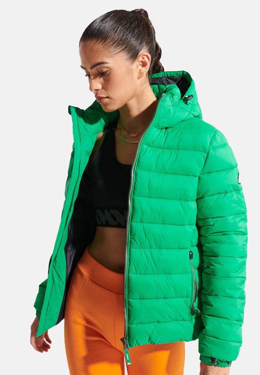 Superdry FUJI - Chaqueta de invierno - bright green/verde - Zalando.es