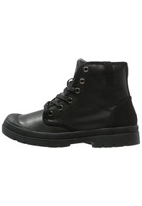 YOURTURN Botines con cordones - black